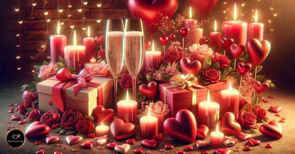 decorating valentines day