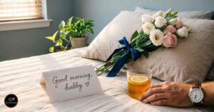 good morning hubby