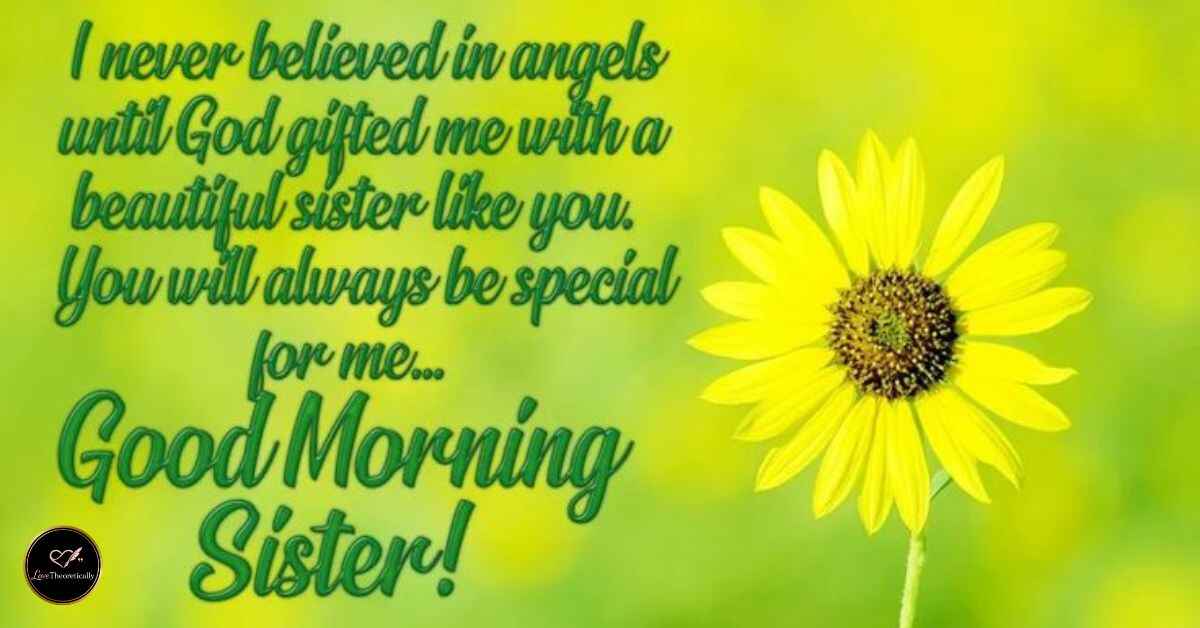 good morning sister