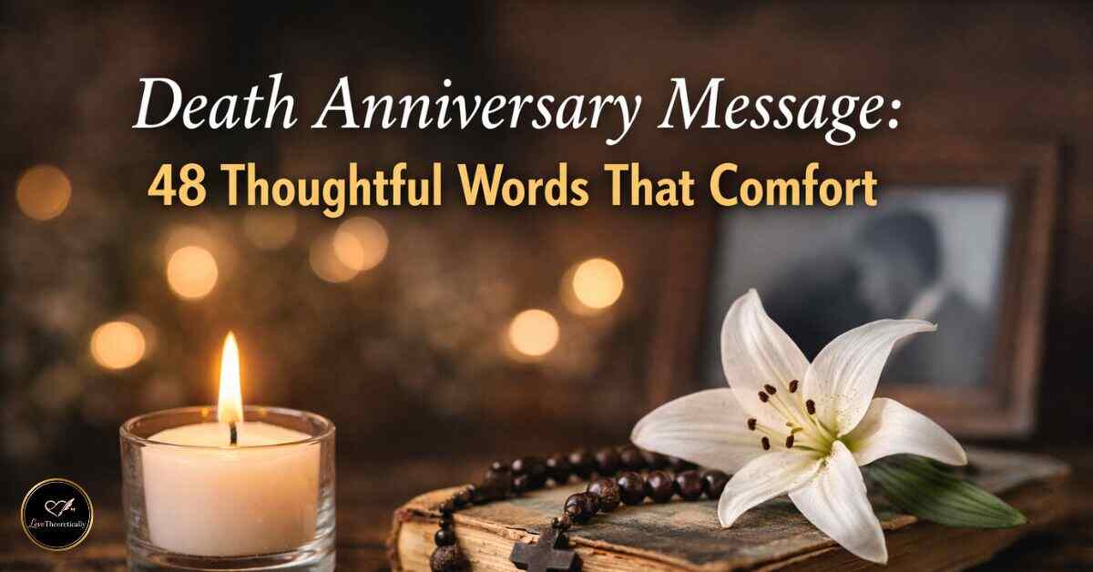 death Anniversary message