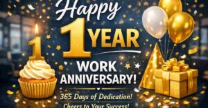 Happy Year Work Anniversary