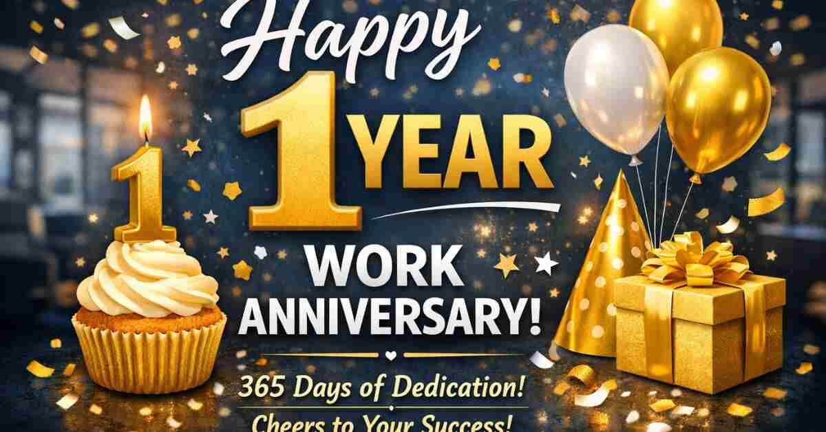 Happy Year Work Anniversary