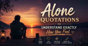 alone quotations