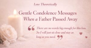 condolence father passed away