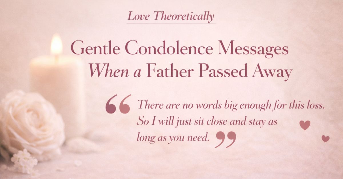 condolence father passed away