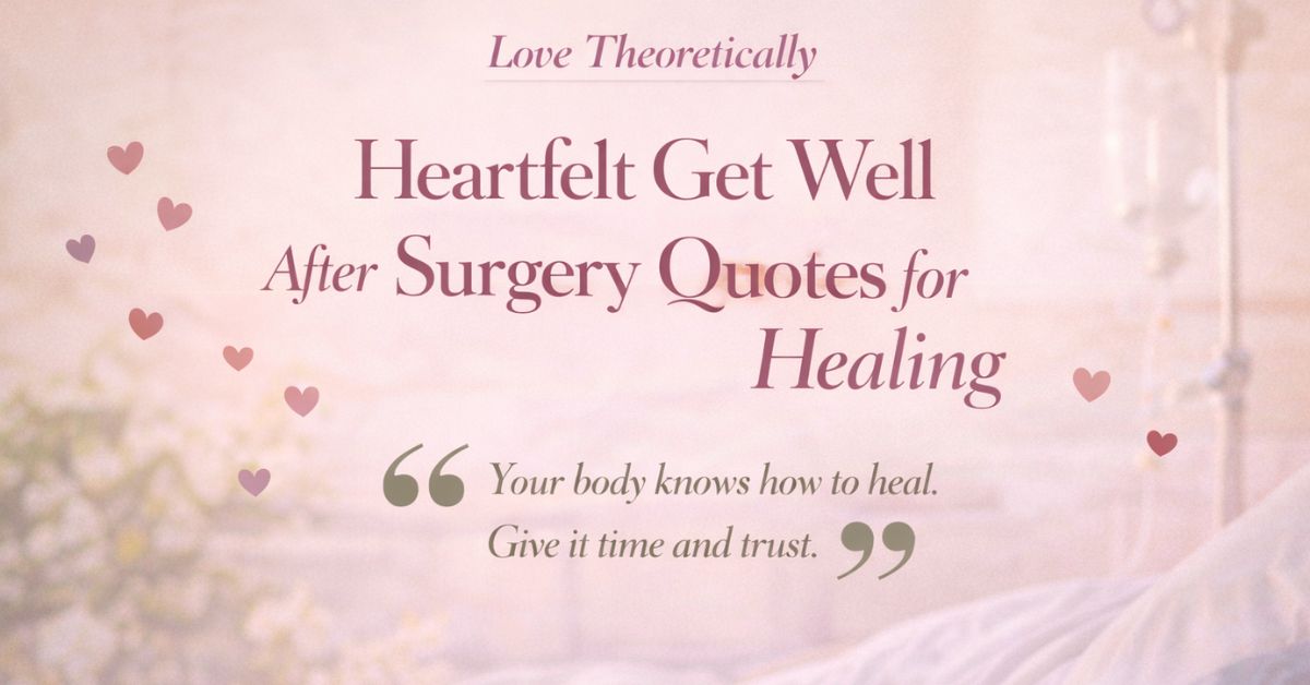 get well after surgery