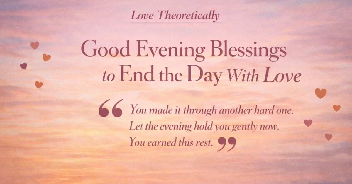 good evening blessings