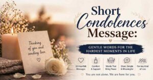 short condolences message