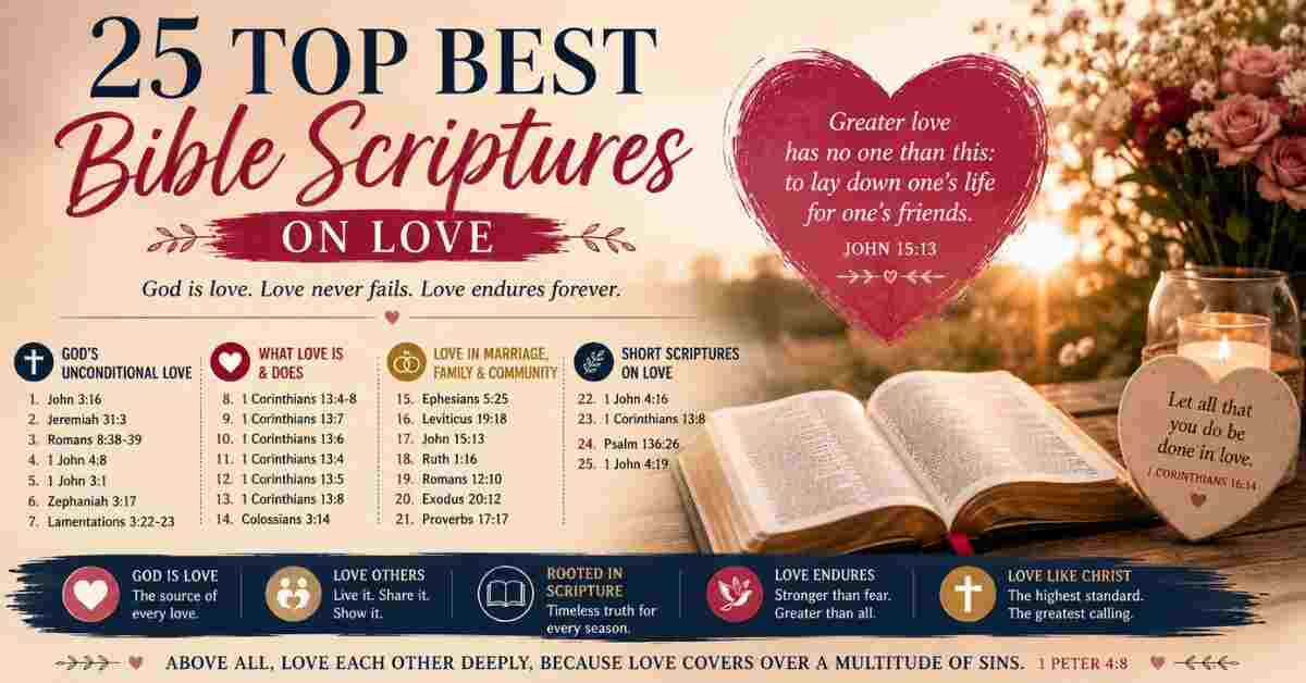 Bible Scriptures on Love