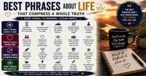 best phrases about life