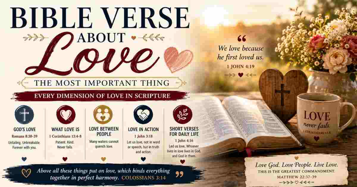 bible verse about love