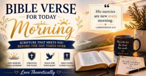 bible verse for today morning