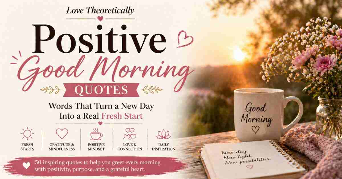 Positive Good Morning Quotes