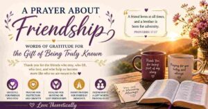 prayer about friendship