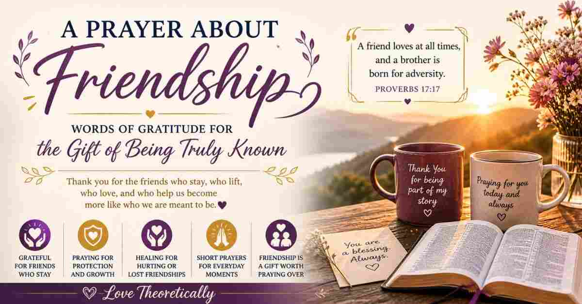 prayer about friendship