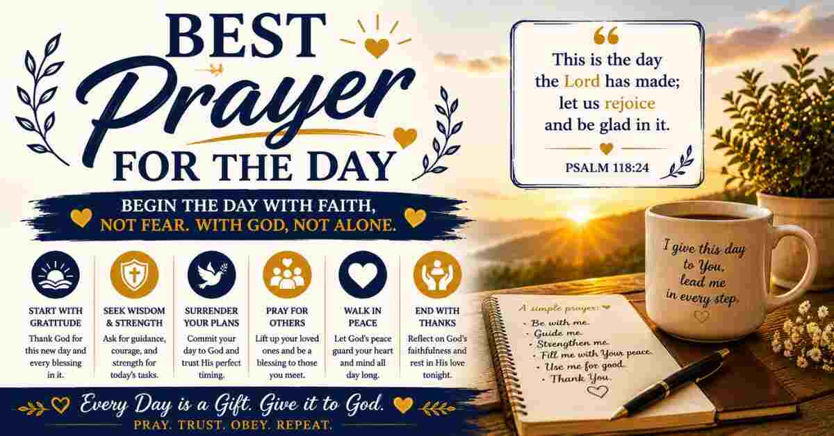 prayer for the day