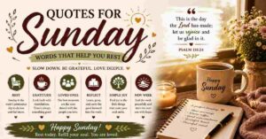 quotes for sunday