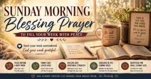 sunday morning blessing prayer