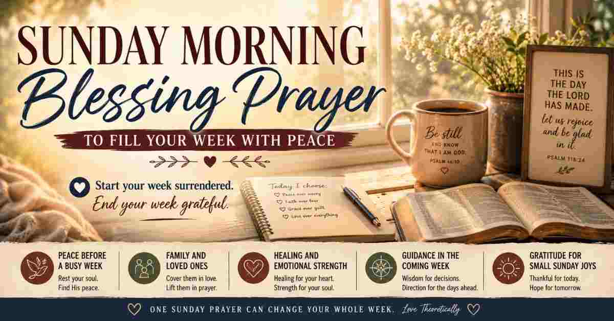 sunday morning blessing prayer