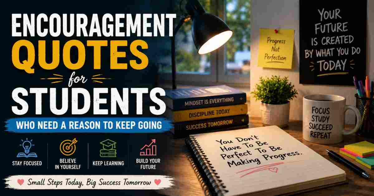 encouragement quotes for students