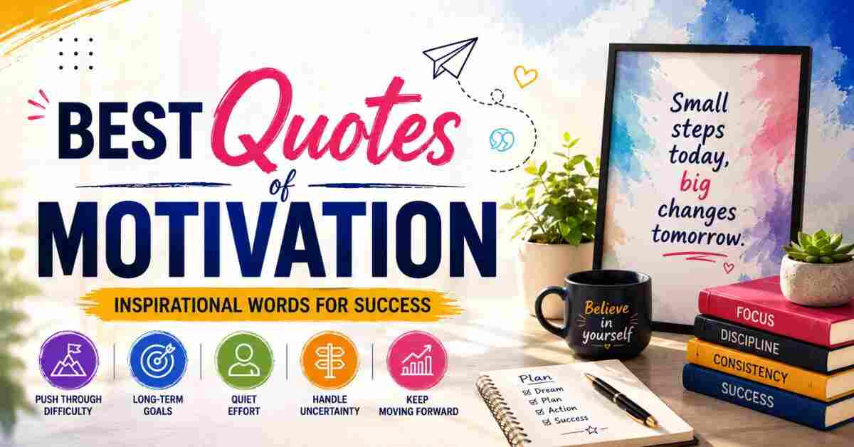 best quotes of motivation