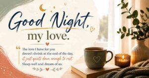good night message inspirational
