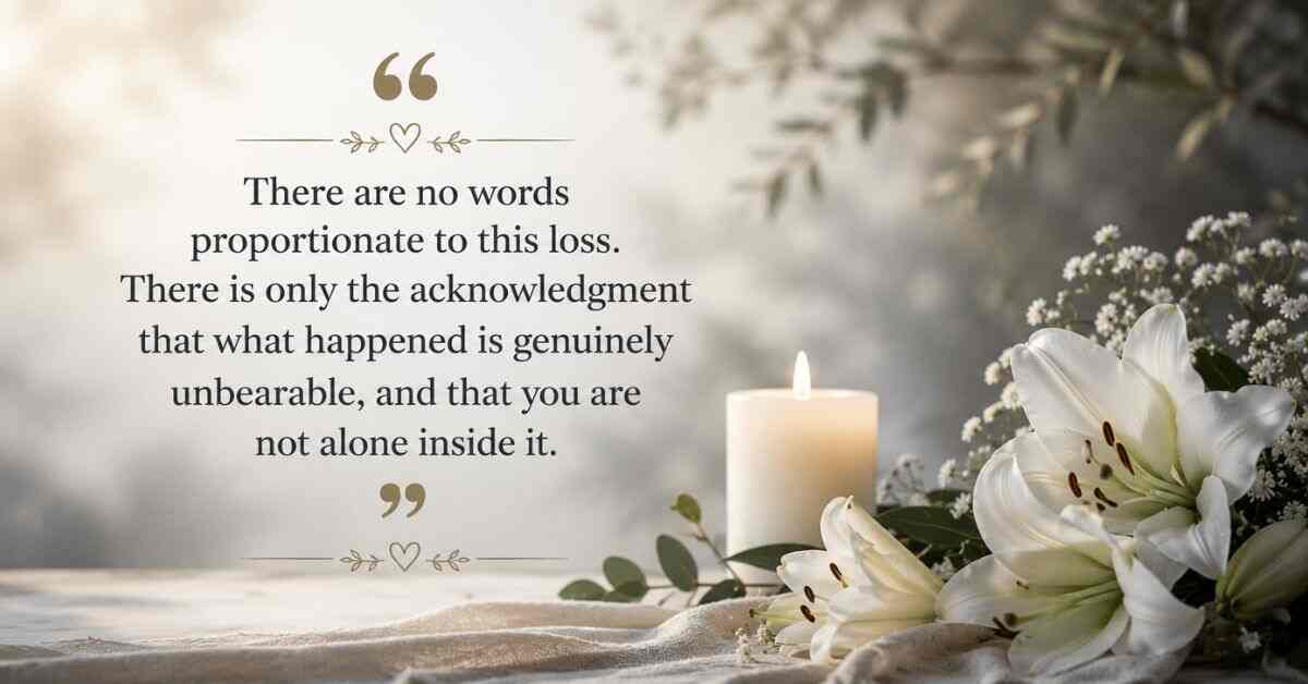 message condolences for death