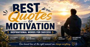 motivational quote for self