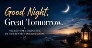 motivational quotes good night