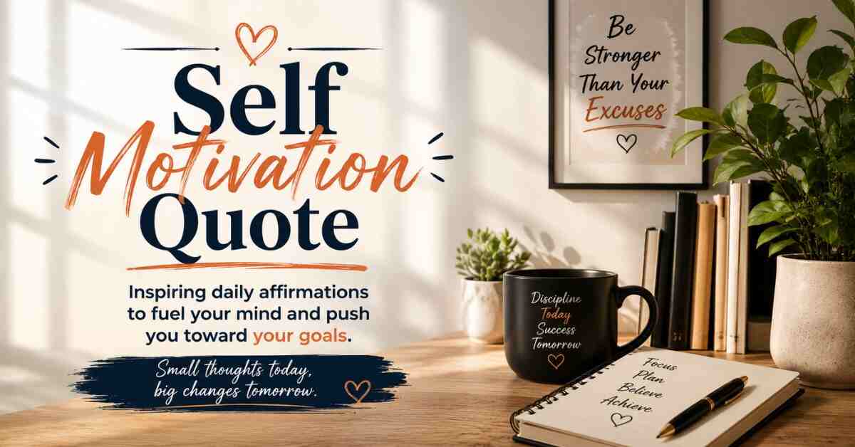 self motivation quote
