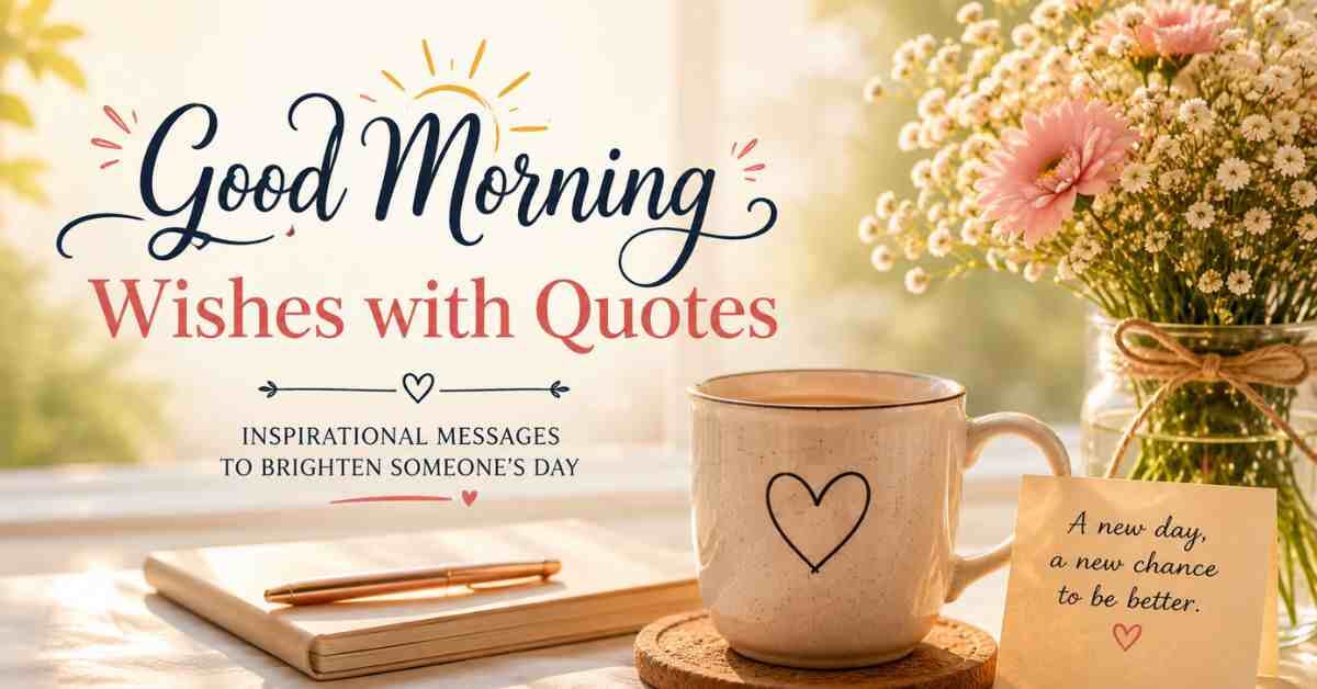 good morning wishes with quotes
