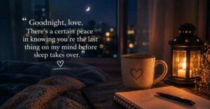 good night love messages