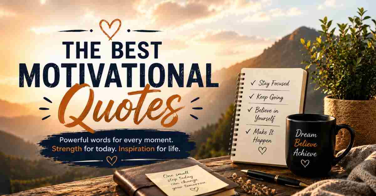 the best motivational quotes