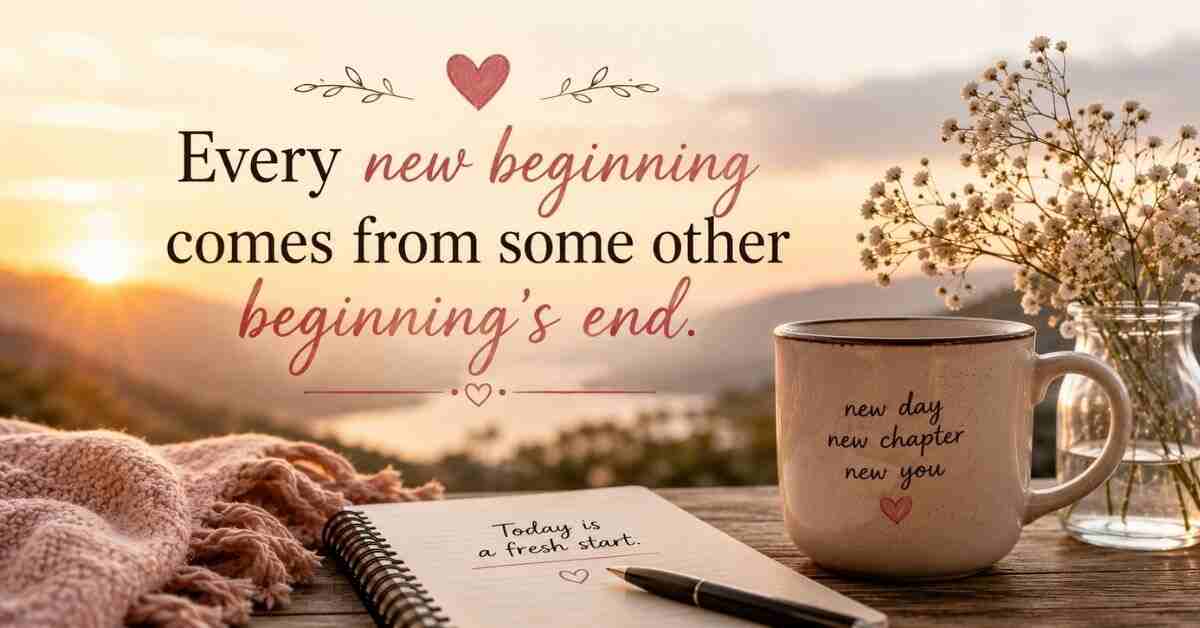 quotes about new beginnings